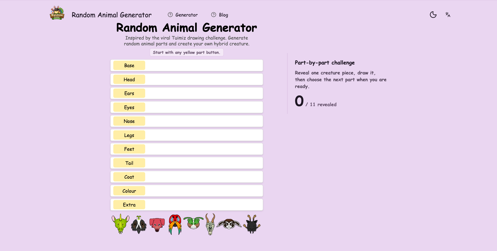 Random Animal Generator screenshot 1